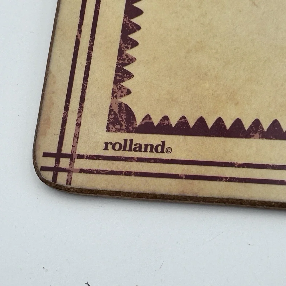 Pimpernel Rolland La‎ Poire La Pomme Cork Back Placemats Set of 6 Fruit Design